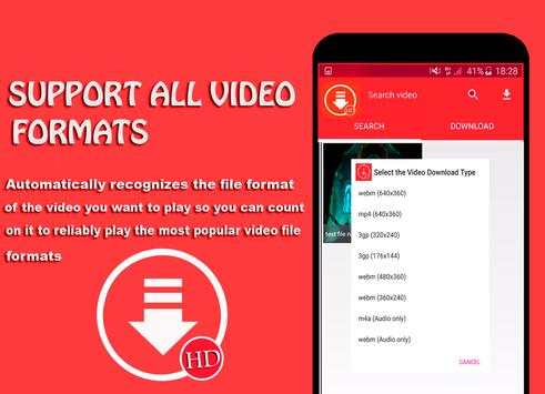 Download video downloader Video HD screenshot 1