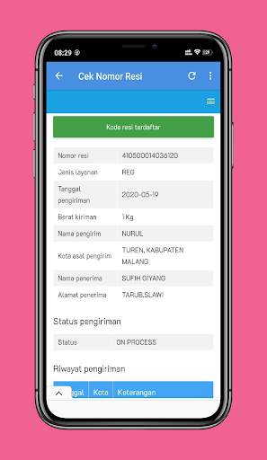 Cek Resi & Cek Ongkir - Semua Ekspedisi screenshot 2