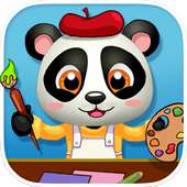 Baby Panda Paintbox FREE Games icon