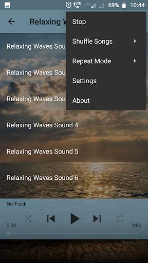Relaxing Waves Sounds screenshot 4