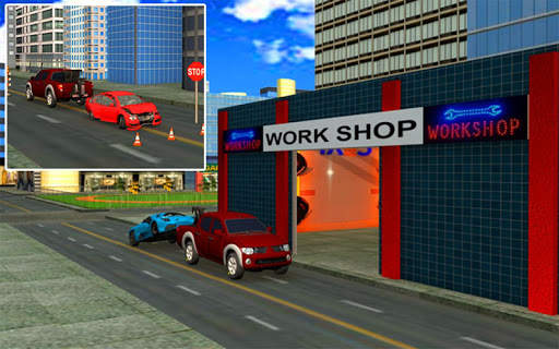 Tow Truck Car Transporter Sim स्क्रीनशॉट 19