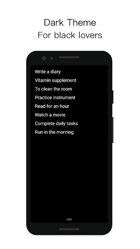 MinimaList - Simple To Do List screenshot 4