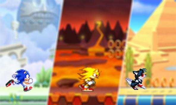 Super Sonic Runners Adventure screenshot 1