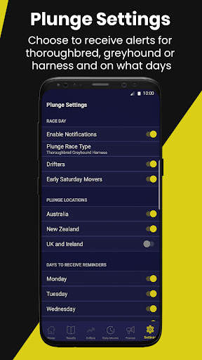 Plunge: Horse Racing Alerts screenshot 4