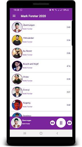 Mark Forster 2021 Music Songs Offline screenshot 1