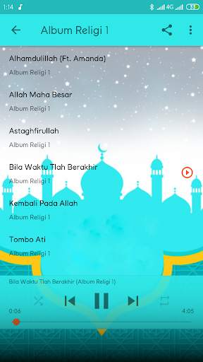Lagu Hits Religi Islam Offline screenshot 2