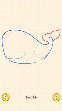 How To Draw Sea Animals screenshot 4