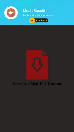 Mod Bussid JB3 SHD Tronton screenshot 5