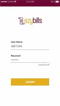EzyBill screenshot 2