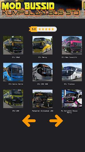 Mod Bussid Kumpulan Bus STJ screenshot 5