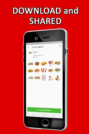 Food Stickers WAStickerApps screenshot 4