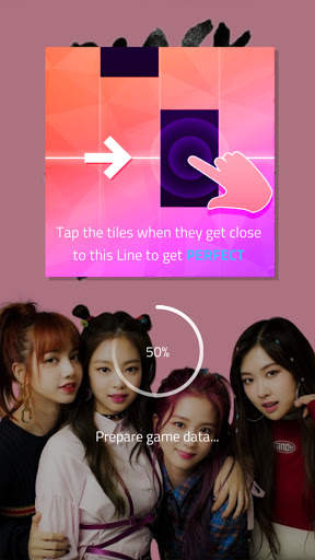 BlackPink Magic Piano Tiles 3-KPOP Music Tiles screenshot 3