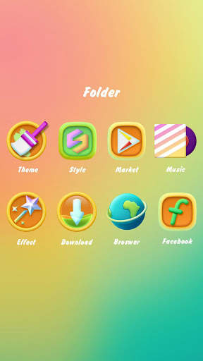 Lovely Day GO Launcher Theme screenshot 4