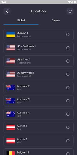 Japan VPN - Fast VPN Proxy screenshot 5