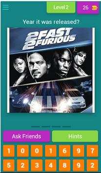 Fast and Furious Quiz screenshot 3