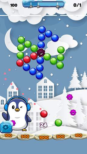 Bubble Snow Game screenshot 5
