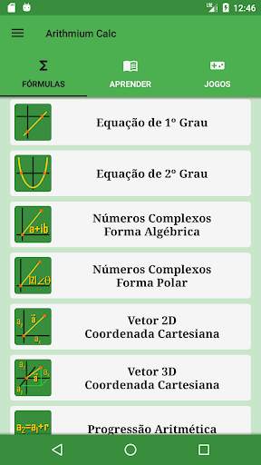 Fórmulas de Matemática screenshot 1