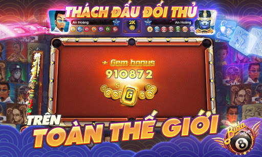 Bida Online: 8 Pool Ball, Bida Phỏm Tá Lả 7 Lá, 3D screenshot 3