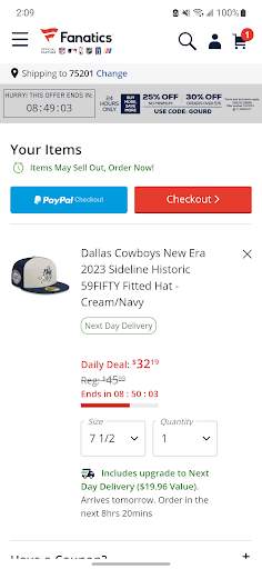 Fanatics: Shop & Earn screenshot 5