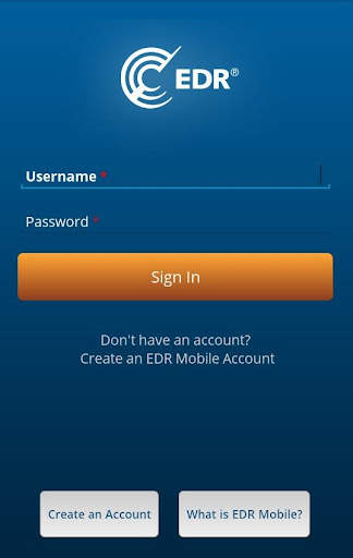 EDR Mobile screenshot 1