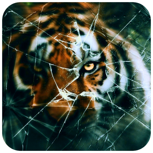 Cracked Screen Wallpaper icon