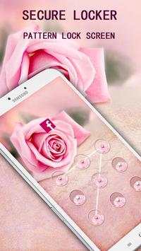 Applock Theme Rose screenshot 1