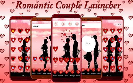 Romantic Couple Launcher screenshot 1