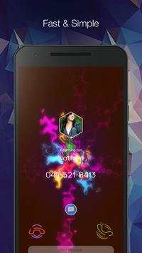 Color Call Phone Flash - Call Screen Theme 2 تصوير الشاشة