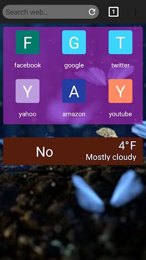 Ultra Speed web browser screenshot 1