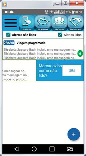 JB Mobile screenshot 2