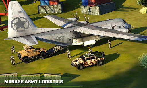 Army Cargo Transport Truck Sim screenshot 4