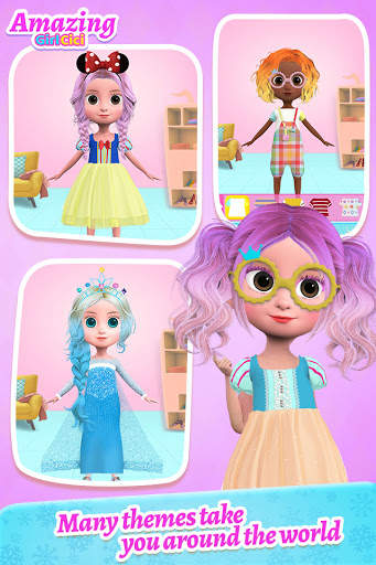 Princess makeup dress up, girl dress up game screenshot 7