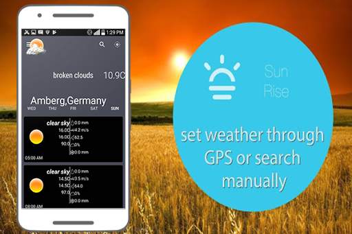 Weather Alerts 2018: Live Weather Forecast, Widget screenshot 3