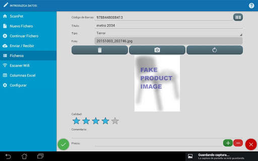 SCANPET New- Inventario y Escaner código de Barras screenshot 13