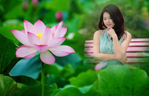 Lotus Photo Frame screenshot 2