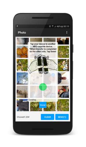 Easy NFC transfer & share screenshot 1