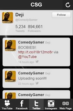ComedyShortsGamer: YouTube App screenshot 3