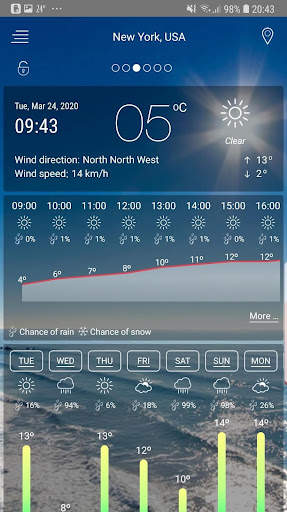 Weather screenshot 3