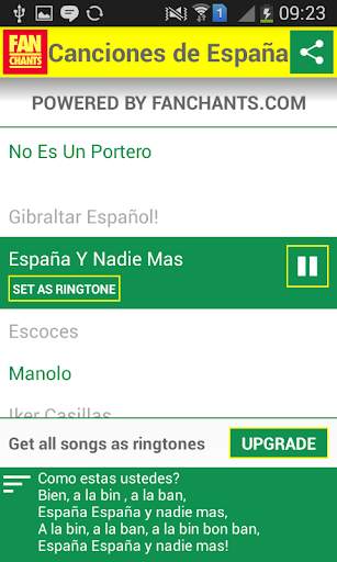 Spain World Cup 2014 Songs screenshot 8