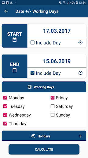 Age & Date Calculator screenshot 1