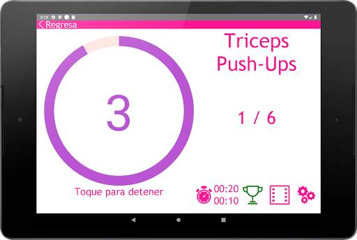 Go! Workouts: Ejercicios (HIIT) y Temporizador screenshot 16