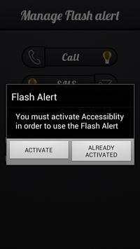 Flash Alert : Flashlight screenshot 3