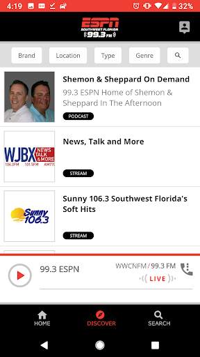 99.3 ESPN screenshot 1