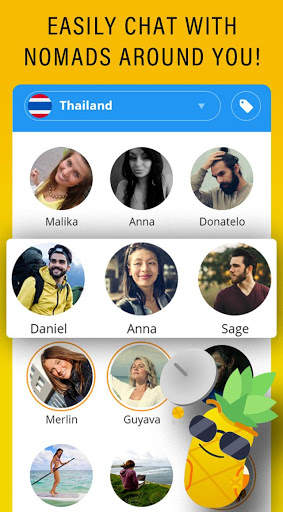 Nomad 10 - Digital Nomads Social Network 2021 screenshot 1