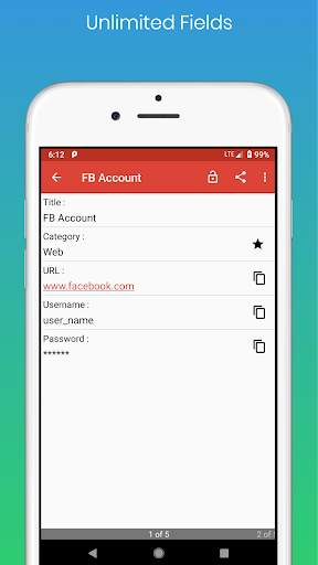Password Vault Lite screenshot 3