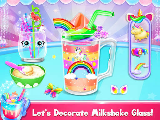 Unicorn Milkshake Maker Chef screenshot 4