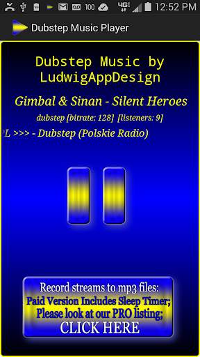Dubstep Music Player screenshot 1