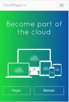 Cloud player скриншот 1