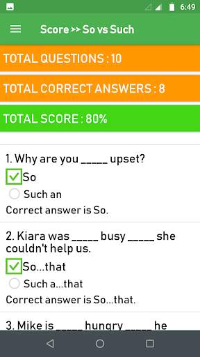 English Grammar Advanced screenshot 7