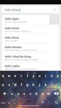 Galaxy Keyboard screenshot 1